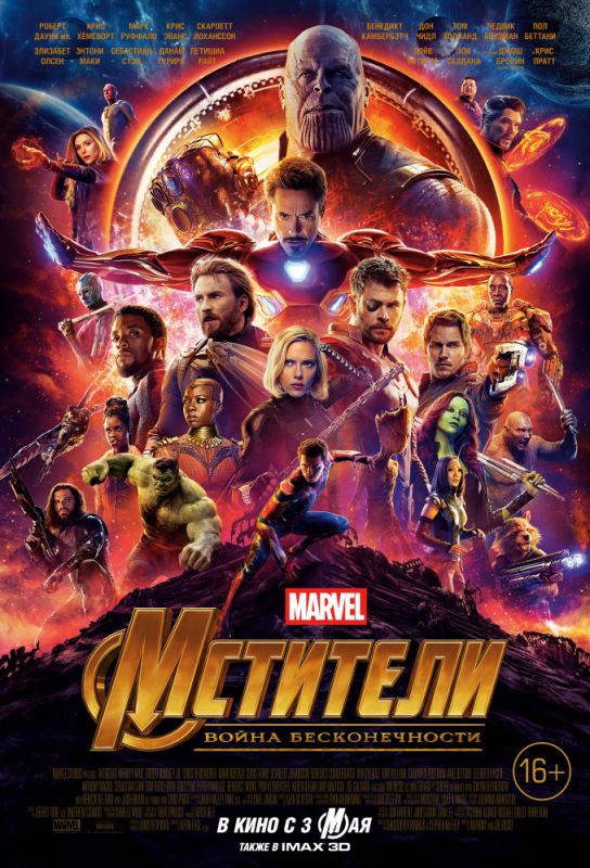 Скачать Мстители: Война бесконечности / Avengers: Infinity War HDRip торрент