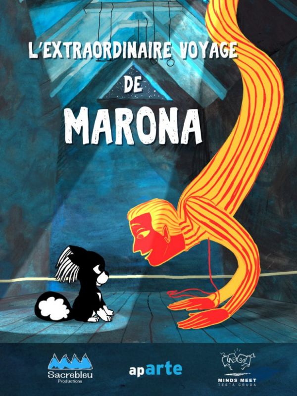 Скачать Невероятные приключения щенка Мароны / The Fantastic Voyage of Marona SATRip через торрент