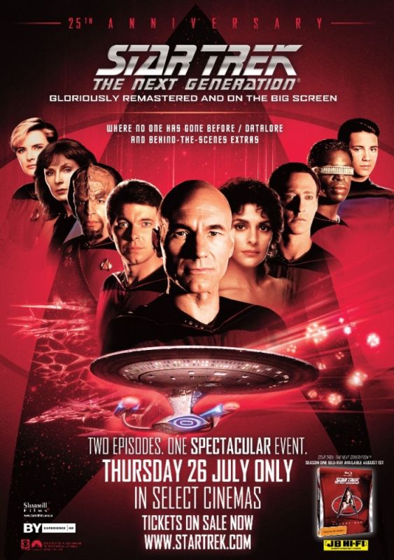 Скачать Звездный путь: Следующее поколение / Star Trek: The Next Generation 1,2,3,4,5,6,7 сезон HDRip торрент