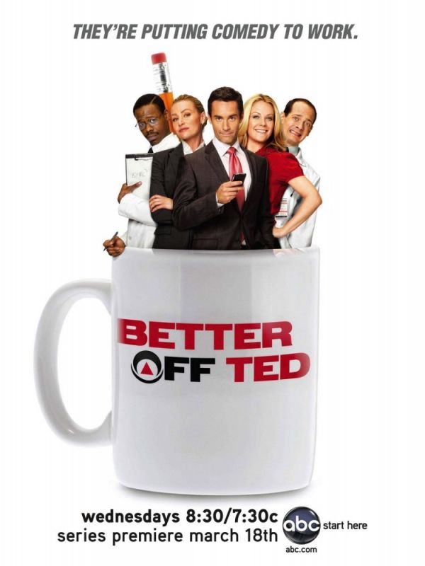 Скачать Давай еще, Тэд / Better Off Ted 1,2 сезон HDRip торрент