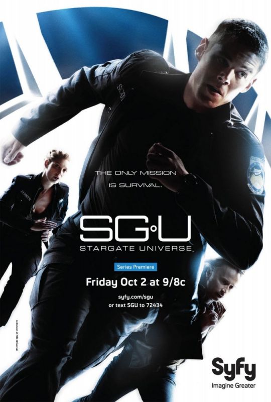 Скачать Звездные врата: Вселенная / SGU Stargate Universe 1-2 сезон SATRip через торрент