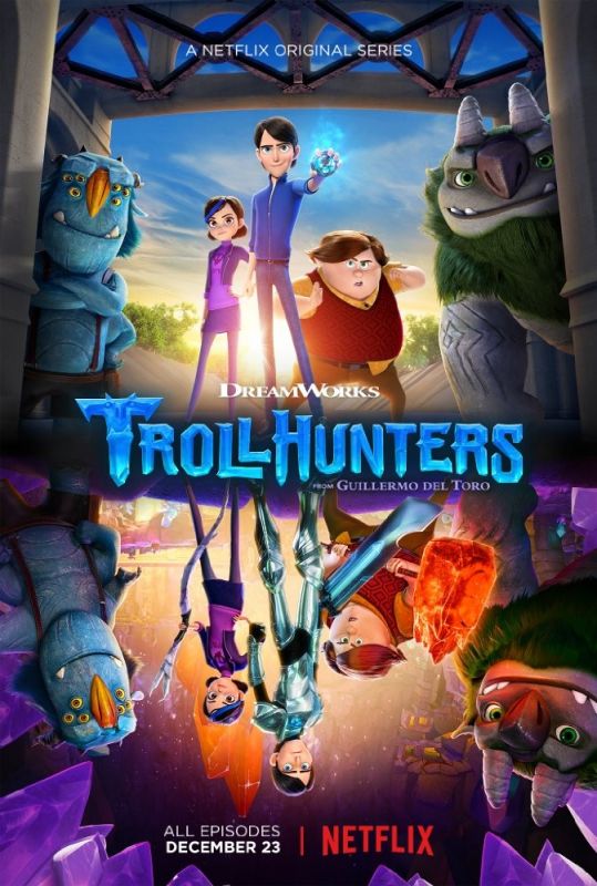 Скачать Охотники на троллей / Trollhunters 1-3 сезон SATRip через торрент