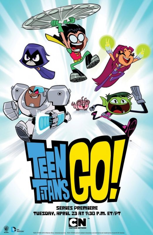 Скачать Юные титаны, вперед! / Teen Titans Go! 1,2,3,4,5 сезон HDRip торрент