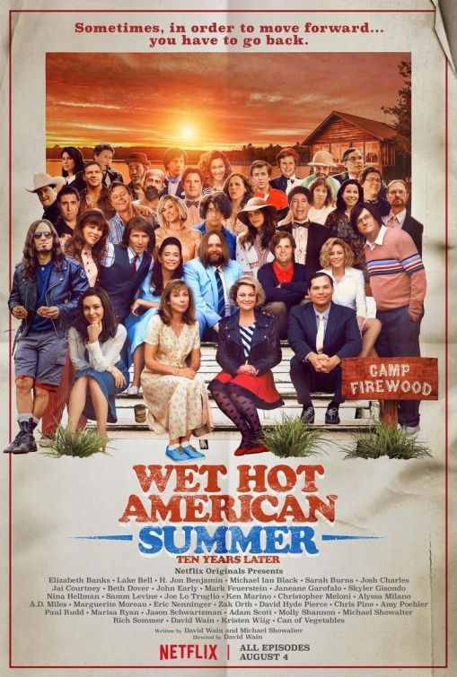 Скачать Жаркое американское лето: 10 лет спустя / Wet Hot American Summer: Ten Years Later 1 сезон HDRip торрент