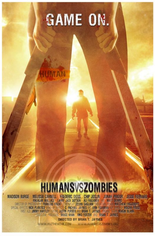 Скачать Люди против зомби / Humans vs Zombies HDRip торрент