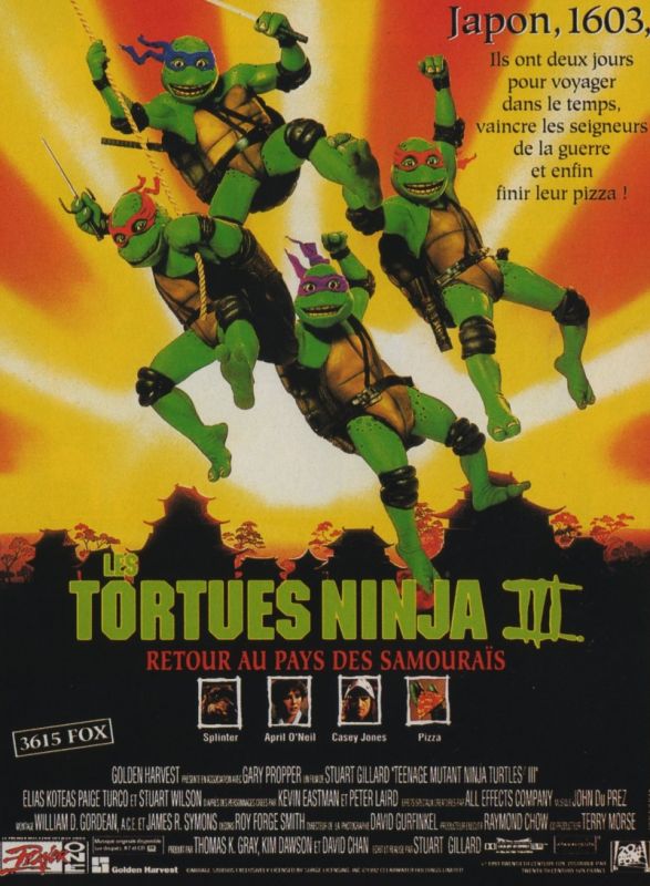 Скачать Черепашки-ниндзя 3 / Teenage Mutant Ninja Turtles III SATRip через торрент