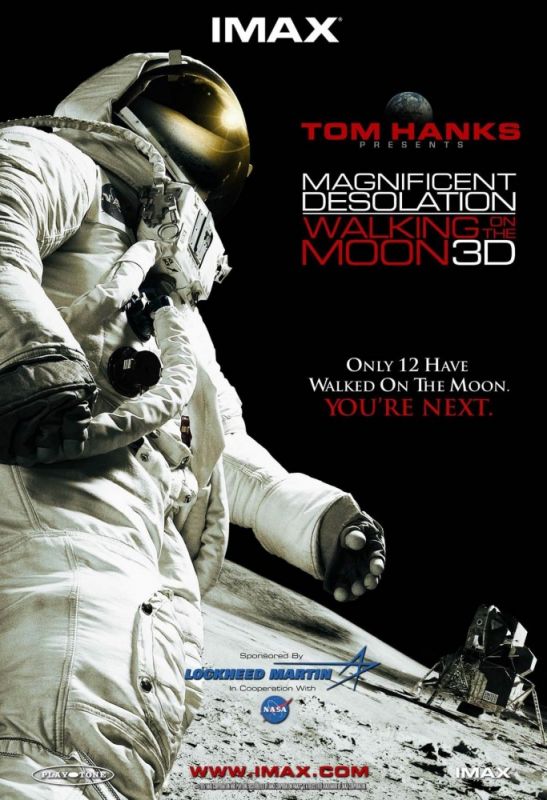 Скачать Путешествие на Луну 3D / Magnificent Desolation: Walking on the Moon 3D SATRip через торрент