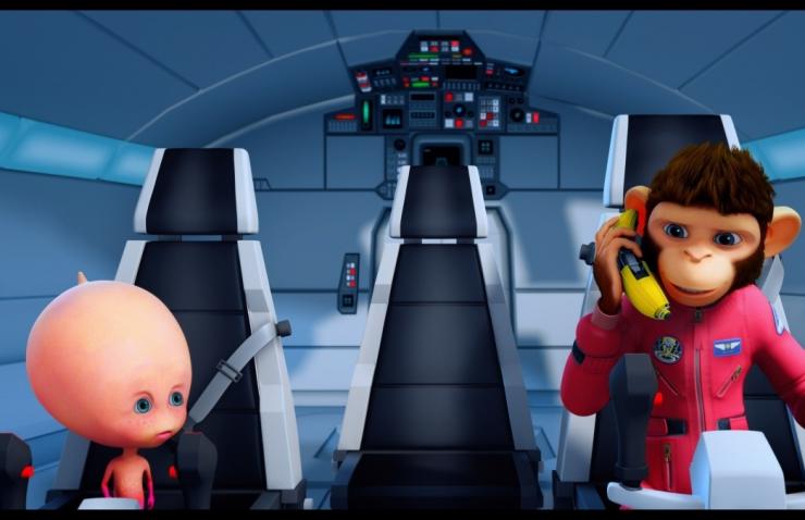 Мартышки в космосе: Ответный удар 3D мультфильм скачать торрент