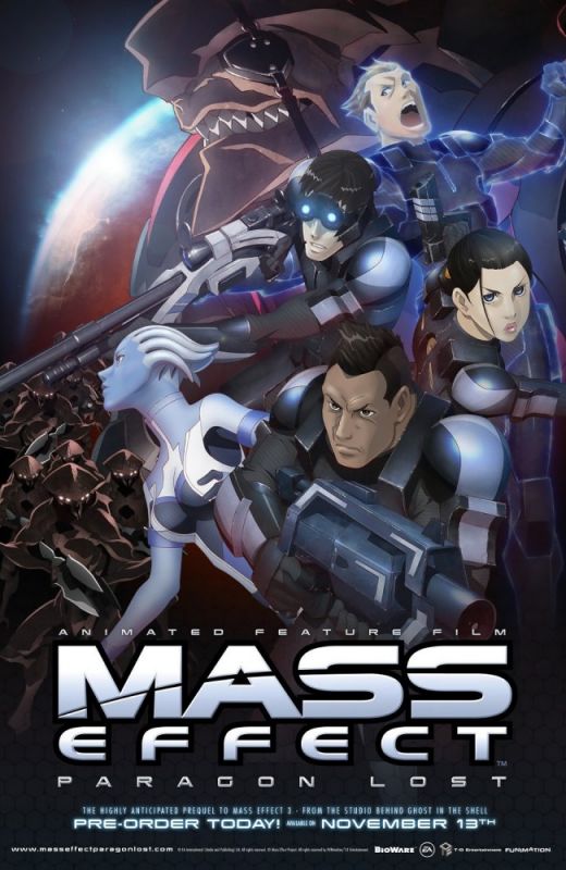 Мультфильм Mass Effect: Утерянный Парагон скачать торрент