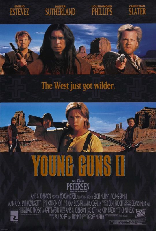 Скачать Молодые стрелки 2 / Young Guns II HDRip торрент