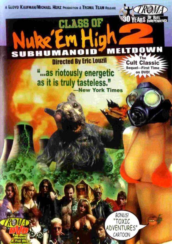 Скачать Атомная школа 2 / Class of Nuke 'Em High Part II: Subhumanoid Meltdown SATRip через торрент