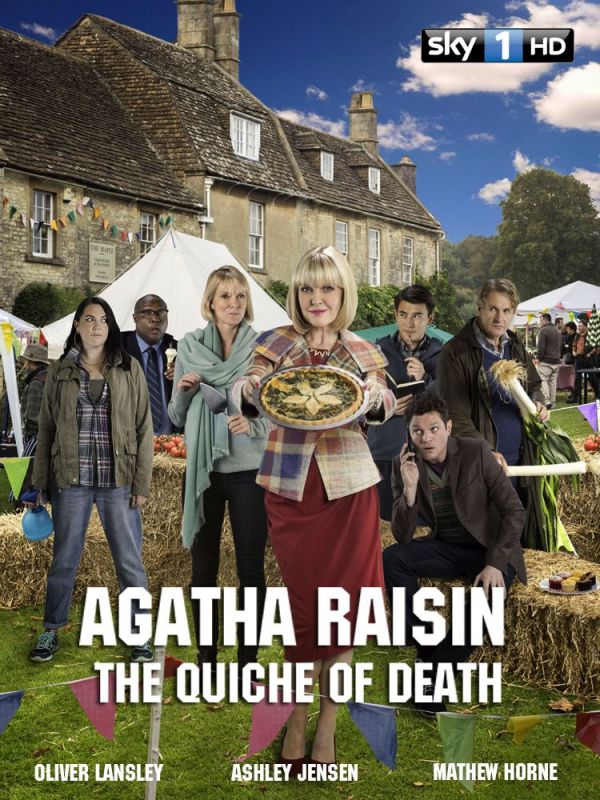Скачать Агата Рэйзин: Дело об отравленном пироге / Agatha Raisin: The Quiche of Death HDRip торрент