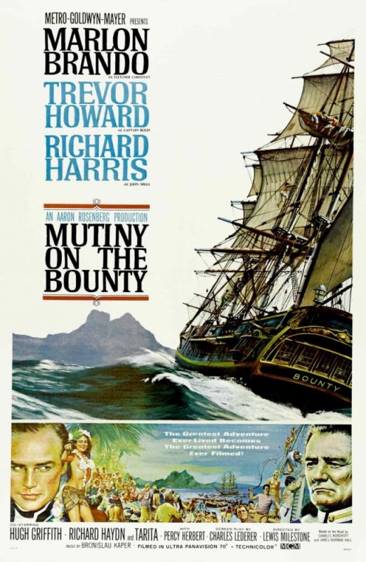 Скачать Мятеж на Баунти / Mutiny on the Bounty HDRip торрент