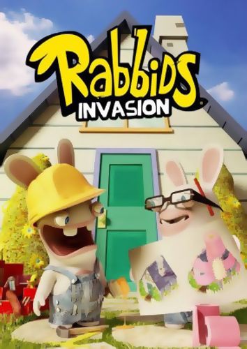 Скачать Бешеные кролики: Вторжение / Rabbids Invasion 1-3 сезон HDRip торрент