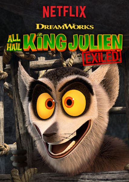 Скачать Да здравствует король Джулиан: Изгнанный / All Hail King Julien: Exiled 1 сезон HDRip торрент