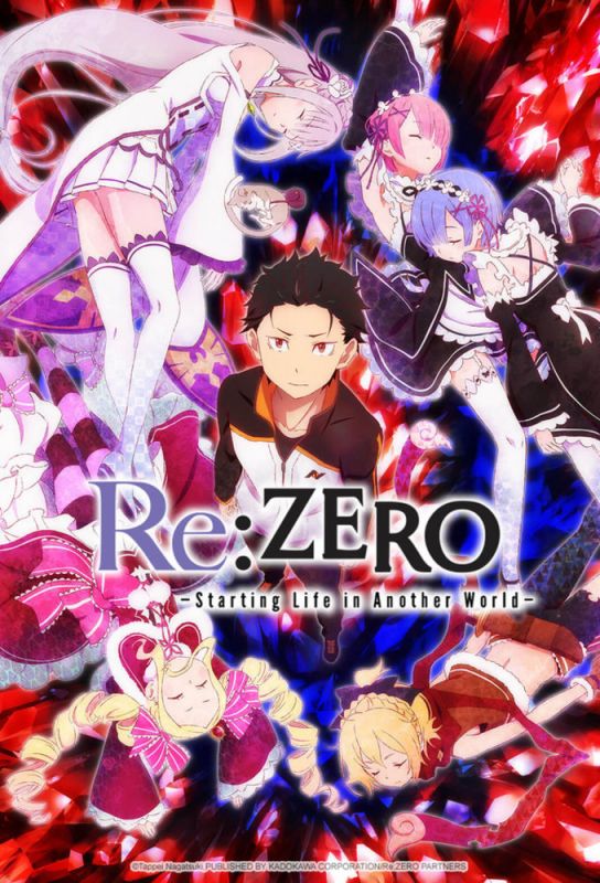 Скачать Re: Жизнь в альтернативном мире с нуля / Re:Zero kara hajimeru isekai seikatsu 1-2 сезон SATRip через торрент