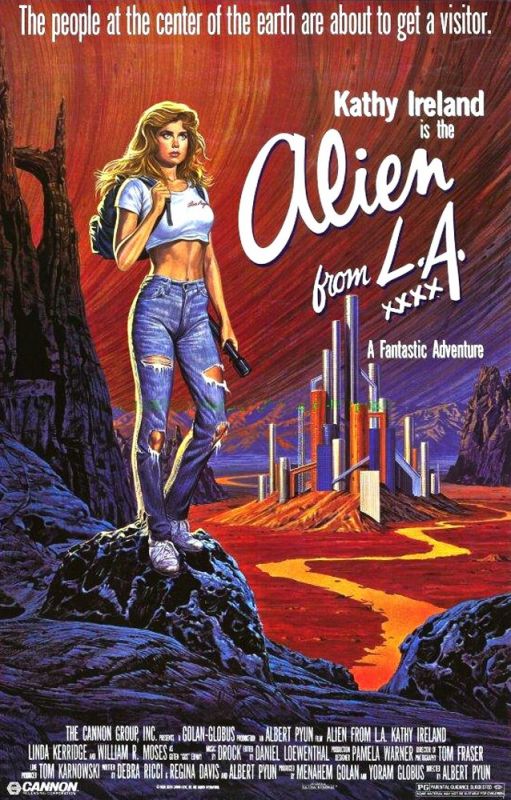 Скачать Инопланетянка из Лос-Анджелеса / Alien from L.A. SATRip через торрент