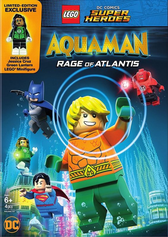 Скачать Lego DC Comics Super Heroes: Aquaman - Rage of Atlantis HDRip торрент
