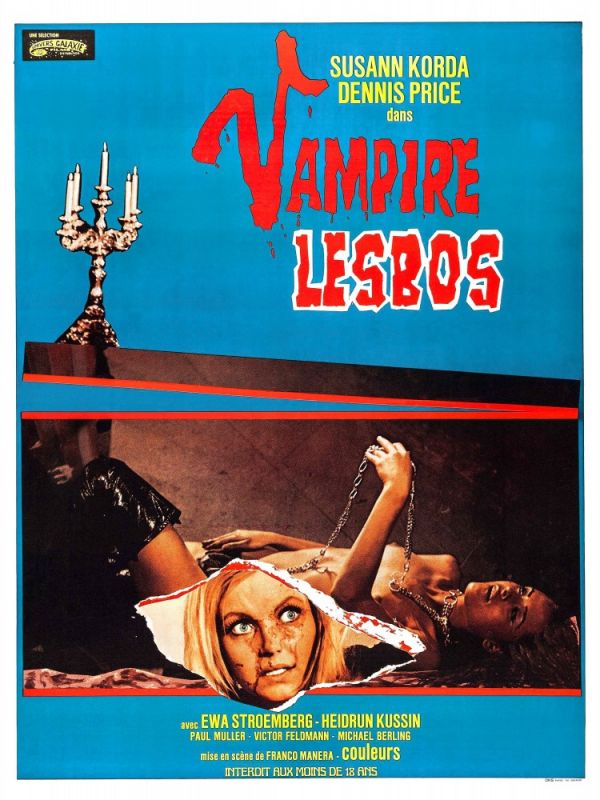 Скачать Вампирши-лесбиянки / Vampyros Lesbos HDRip торрент