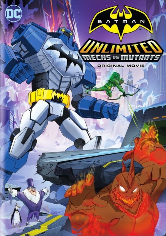 Скачать Безграничный Бэтмен: Роботы против мутантов / Batman Unlimited: Mechs vs. Mutants HDRip торрент