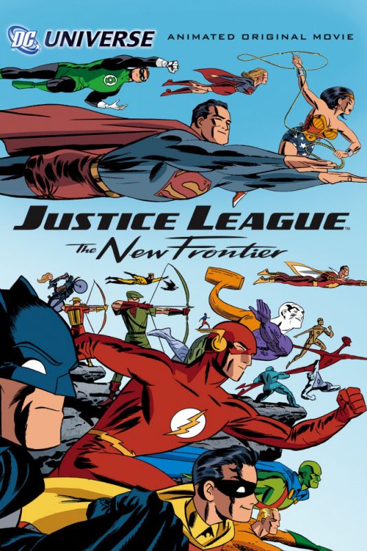 Скачать Лига справедливости: Новый барьер / Justice League: The New Frontier SATRip через торрент