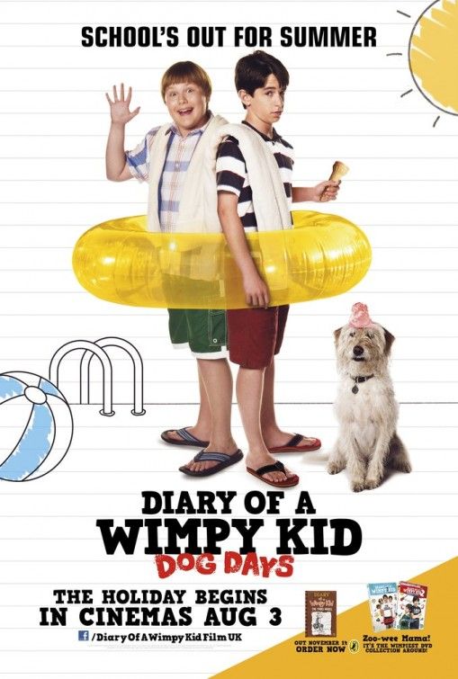 Скачать Дневник слабака 3 / Diary of a Wimpy Kid: Dog Days SATRip через торрент