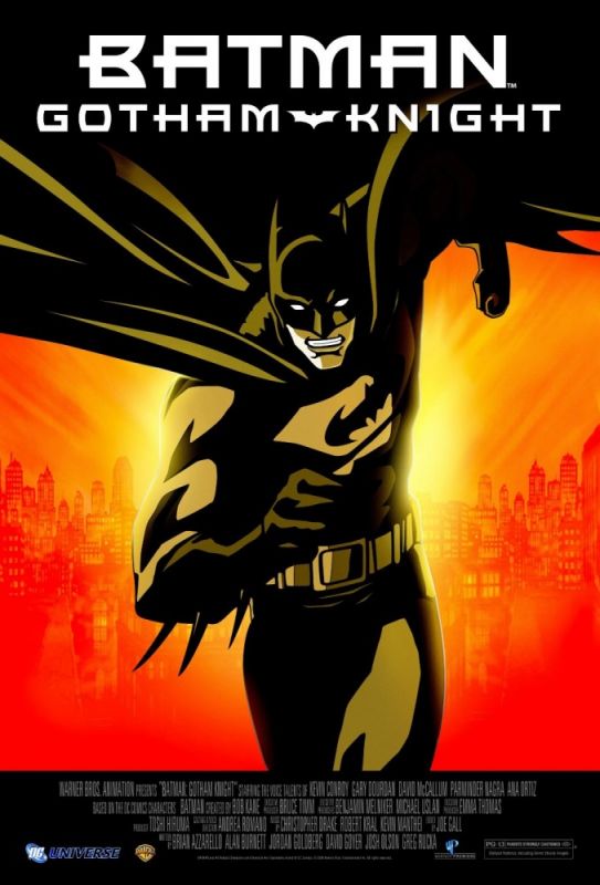 Скачать Бэтмен: Рыцарь Готэма / Batman: Gotham Knight HDRip торрент
