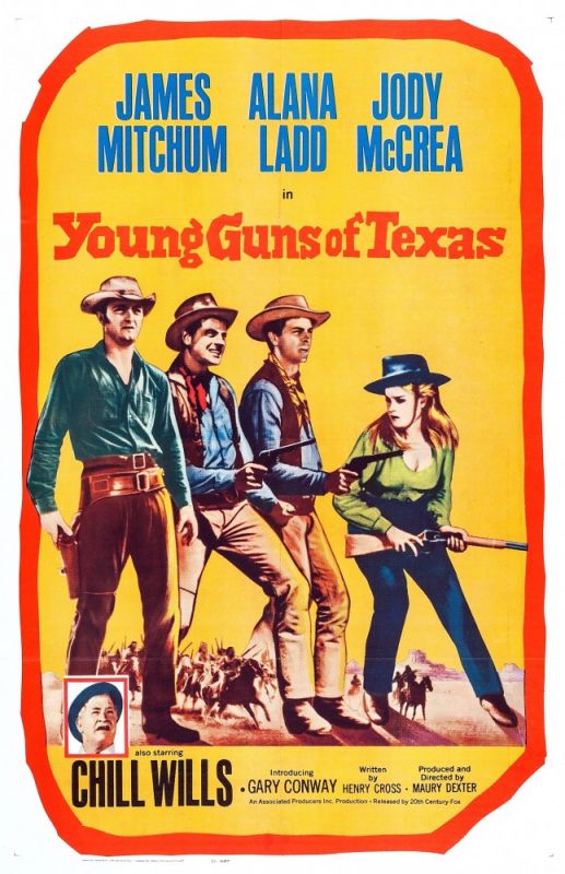 Скачать Молодые стрелки Техаса / Young Guns of Texas HDRip торрент