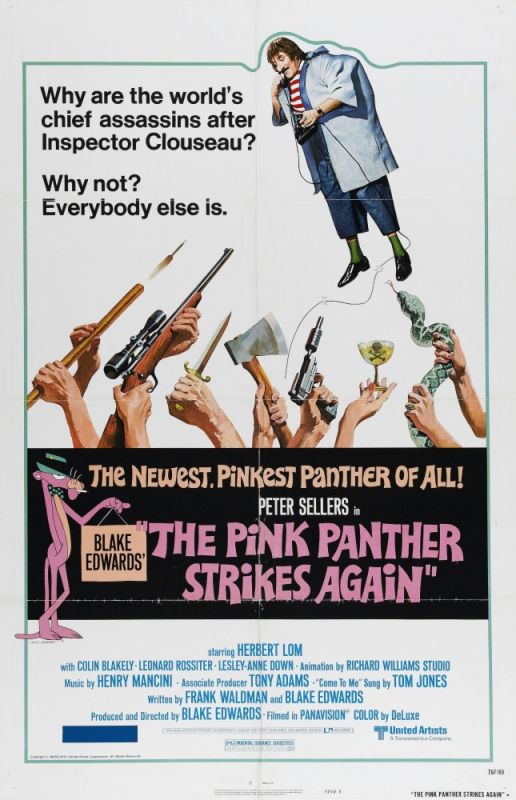 Скачать Розовая пантера наносит ответный удар / The Pink Panther Strikes Again HDRip торрент