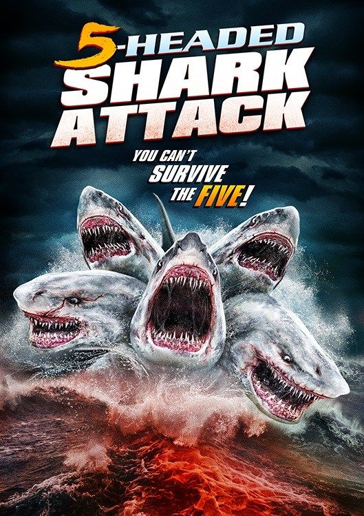 Скачать Нападение пятиглавой акулы / 5 Headed Shark Attack HDRip торрент