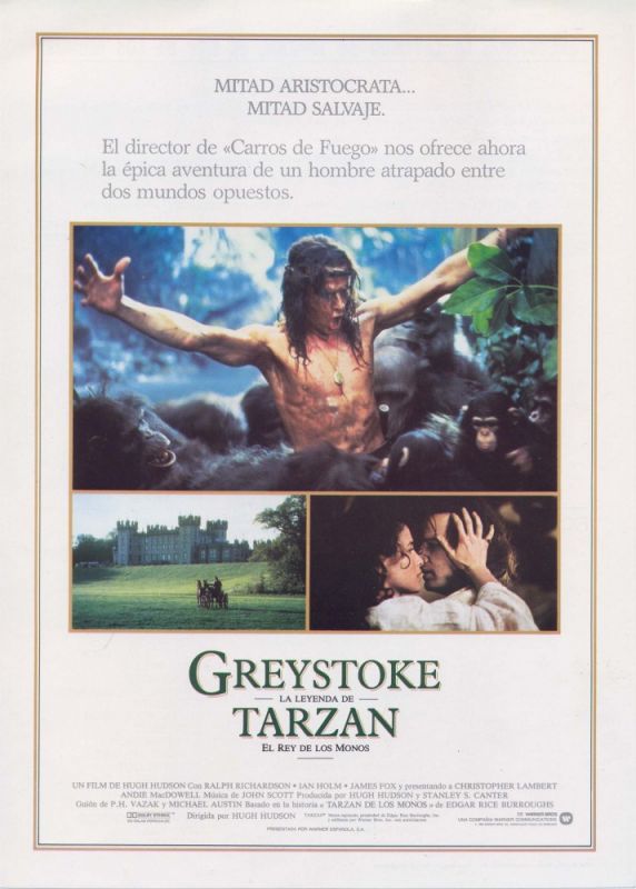 Скачать Грейстоук: Легенда о Тарзане, повелителе обезьян / Greystoke: The Legend of Tarzan, Lord of the Apes HDRip торрент