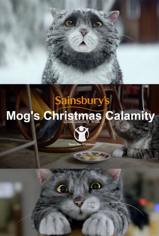 Скачать Рождественские злоключения Мог / Sainsbury's: Mog's Christmas Calamity HDRip торрент