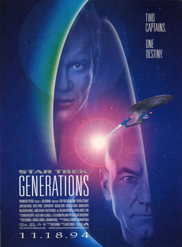 Скачать Звездный путь 7: Поколения / Star Trek: Generations HDRip торрент