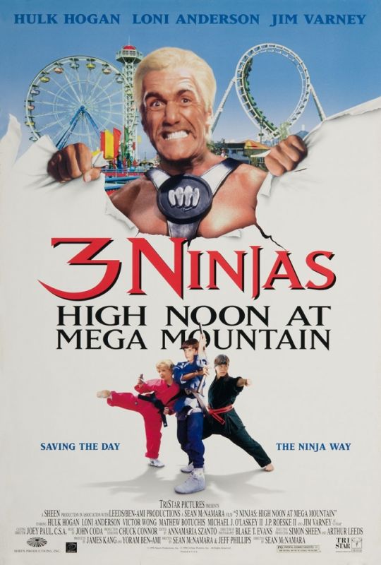 Скачать Три ниндзя: Жаркий полдень на горе Мега / 3 Ninjas: High Noon at Mega Mountain HDRip торрент