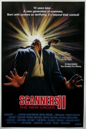 Скачать Сканнеры 2: Новый порядок / Scanners II: The New Order HDRip торрент