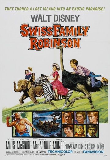 Скачать Швейцарская семья Робинзонов / Swiss Family Robinson SATRip через торрент