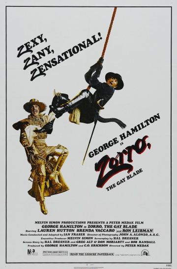 Скачать Зорро, голубой клинок / Zorro: The Gay Blade SATRip через торрент
