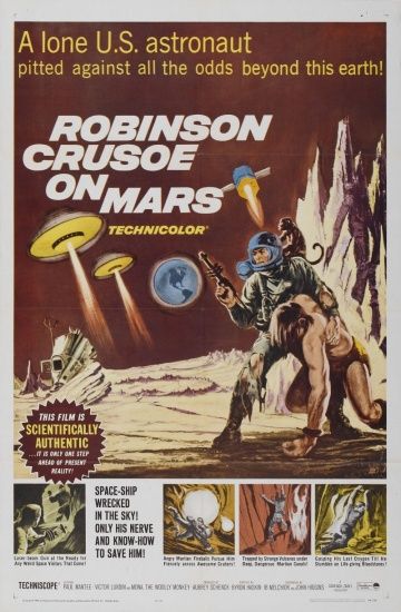 Скачать Робинзон Крузо на Марсе / Robinson Crusoe on Mars HDRip торрент