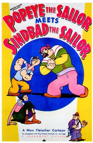 Скачать Папай-морячок встречается с Синдбадом-мореходом / Popeye the Sailor Meets Sindbad the Sailor SATRip через торрент