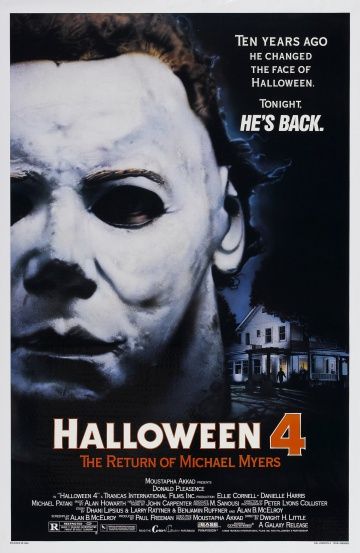 Скачать Хэллоуин 4: Возвращение Майкла Майерса / Halloween 4: The Return of Michael Myers HDRip торрент