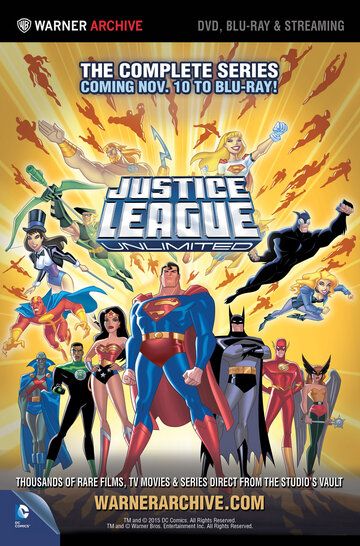 Скачать Лига справедливости: Без границ / Justice League Unlimited HDRip торрент