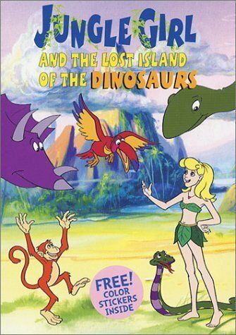 Скачать Девочка из джунглей / Jungle Girl and The Lost Island of The Dinosaurs HDRip торрент