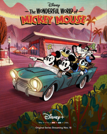 Мультфильм The Wonderful World of Mickey Mouse скачать торрент