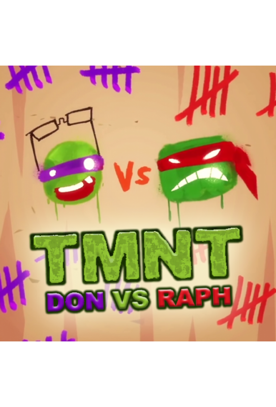 Скачать Черепашки-ниндзя: Дони против Рафа / TMNT: Don vs Raph HDRip торрент