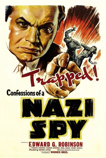 Скачать Признание нацистского шпиона / Confessions of a Nazi Spy HDRip торрент