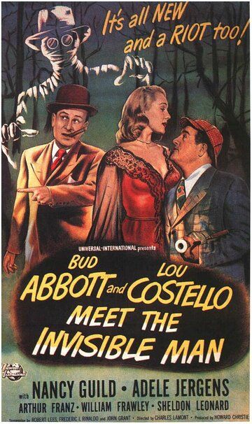 Скачать Эббот и Костелло встречают человека-невидимку / Bud Abbott Lou Costello Meet the Invisible Man SATRip через торрент