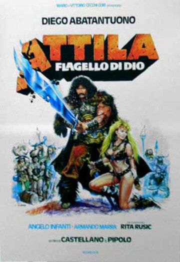 Скачать Аттила, бич божий / Attila flagello di Dio HDRip торрент