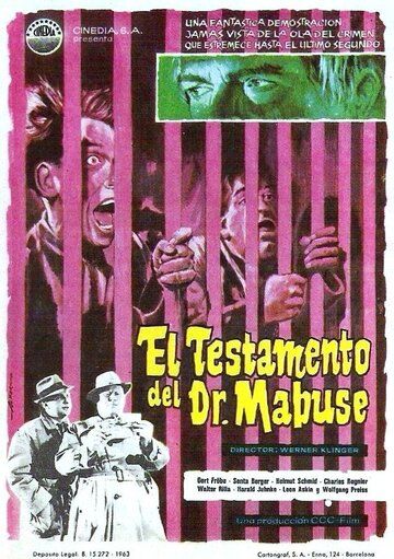 Скачать Завещание доктора Мабузе / Das Testament des Dr. Mabuse HDRip торрент