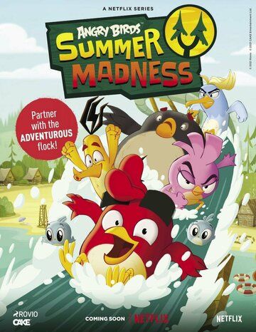 Скачать Angry Birds: Летнее безумие / Angry Birds: Summer Madness HDRip торрент