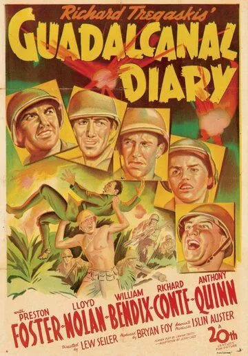 Скачать Дневник Гуадалканала / Guadalcanal Diary HDRip торрент